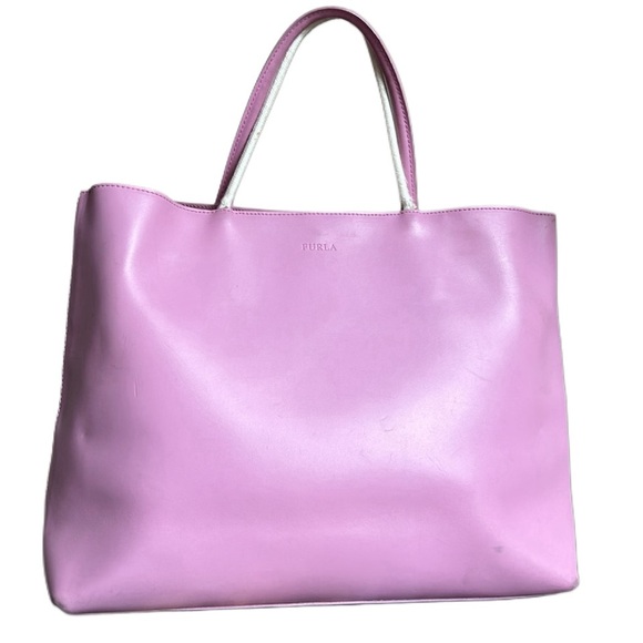 FURLA Plain Leather Elegant Style tote - Picture 3 of 12